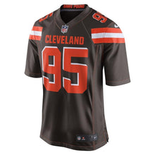 Load image into Gallery viewer, Myles Garrett Cleveland Browns Game Jersey - Brown 2018/2019