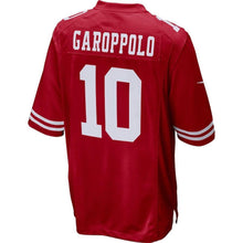 Load image into Gallery viewer, Jimmy Garoppolo San Francisco 49ers Game Jersey – Scarlet 2018/2019