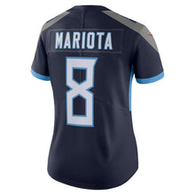 Load image into Gallery viewer, Marcus Mariota Tennessee Titans Women's New Vapor Untouchable Limited Jersey – Navy 2018/2019