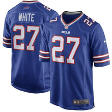 Load image into Gallery viewer, Tre'Davious White Buffalo Bills Game Jersey - Royal 2018/2019