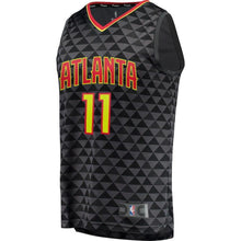 Load image into Gallery viewer, Trae Young Atlanta Hawks Branded 2018 NBA Draft First Round Pick Fast Break Jersey Black – Icon Edition
