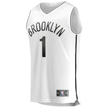 Load image into Gallery viewer, D'Angelo Russell Brooklyn Nets Branded Fast Break Jersey White - Association Edition