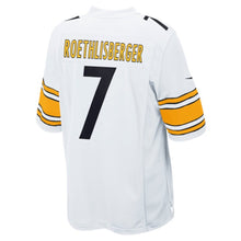 Load image into Gallery viewer, Pittsburgh Steelers Ben Roethlisberger White Jersey 2018 - 2019