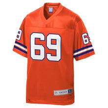 Load image into Gallery viewer, Mark Schlereth Denver Broncos NFL Pro Line Retired Player Jersey  Orange
