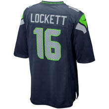 Load image into Gallery viewer, Tyler Lockett Seattle Seahawks Game Jersey - Navy 2018/2019
