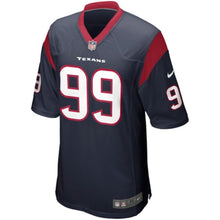 Load image into Gallery viewer, JJ Watt Houston Texans Game Jersey - Navy Blue