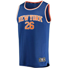Load image into Gallery viewer, Mitchell Robinson New York Knicks Branded Fast Break Jersey - Icon Edition - Blue