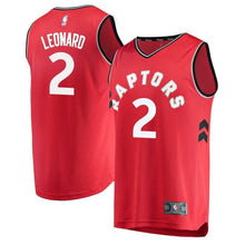 Load image into Gallery viewer, Kawhi Leonard Toronto Raptors Branded Youth Fast Break Jersey Red - Icon Edition 2018/2019