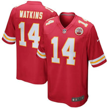 Load image into Gallery viewer, Sammy Watkins Kansas City Chiefs Game Jersey - Red