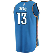 Load image into Gallery viewer, Paul George Oklahoma City Thunder Branded Youth Fast Break Jersey Blue - Icon Edition 2018/2019