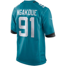 Load image into Gallery viewer, Yannick Ngakoue Jacksonville Jaguars Game Jersey  Teal