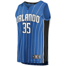 Load image into Gallery viewer, Melvin Frazier Jr. Orlando Magic Branded Fast Break Jersey - Icon Edition - Blue