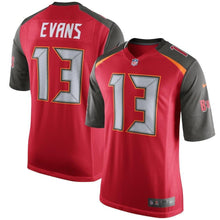 Load image into Gallery viewer, Mike Evans Tampa Bay Buccaneers Game Jersey - Red 2018/2019