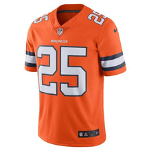 Load image into Gallery viewer, Chris Harris Jr Denver Broncos Vapor Untouchable Color Rush Limited Player Jersey - Orange