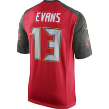 Load image into Gallery viewer, Mike Evans Tampa Bay Buccaneers Game Jersey - Red 2018/2019