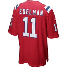 Load image into Gallery viewer, Tom Brady New England Patriots Game Jersey - Red 2018/2019