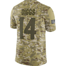 Load image into Gallery viewer, Minnesota Vikings Stefon Diggs Camo Jersey 2018 - 2019