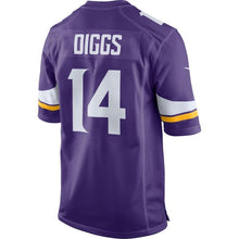 Load image into Gallery viewer, Minnesota Vikings Stefon Diggs Purple Jersey 2018 - 2019