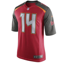 Load image into Gallery viewer, Ryan Fitzpatrick Tampa Bay Buccaneers Game Jersey – Red 2018/2019