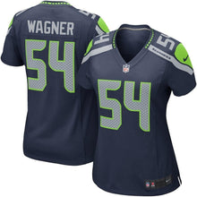 Load image into Gallery viewer, Bobby Wagner Seattle Seahawks Women's Game Jersey - College Navy 2018/2019