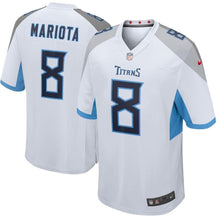 Load image into Gallery viewer, Marcus Mariota Tennessee Titans New Game Jersey – White 2018/2019