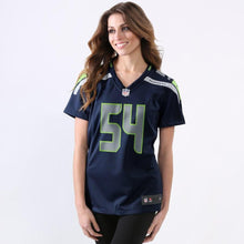 Load image into Gallery viewer, Bobby Wagner Seattle Seahawks Women's Game Jersey - College Navy 2018/2019