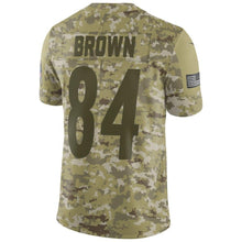 Load image into Gallery viewer, Men's Pittsburgh Steelers Antonio Brown Camo Jersey 2018 - 2019