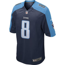Load image into Gallery viewer, Marcus Mariota Tennessee Titans Youth Game Jersey - Navy 2018/2019