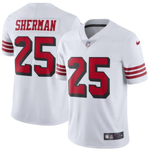 Load image into Gallery viewer, Richard Sherman San Francisco 49ers Color Rush Vapor Untouchable Limited Player Jersey – White 2018/2019