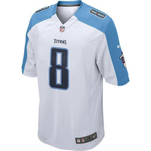 Load image into Gallery viewer, Marcus Mariota Tennessee Titans Youth Game Jersey - White 2018/2019