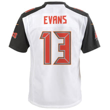 Load image into Gallery viewer, Mike Evans Tampa Bay Buccaneers Youth Game Jersey - White 2018/2019