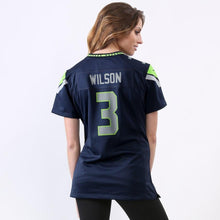 Load image into Gallery viewer, Russell Wilson Seattle Seahawks Women's Game Jersey - College Navy 2018/2019
