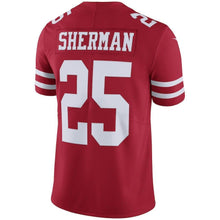 Load image into Gallery viewer, Richard Sherman San Francisco 49ers Vapor Untouchable Limited Jersey - Scarlet 2018/2019