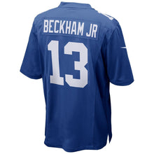 Load image into Gallery viewer, New York Giants Odell Beckham Jr. Royal Blue Jersey 2018 - 2019