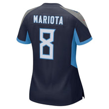Load image into Gallery viewer, Marcus Mariota Tennessee Titans Women's New Game Jersey – Navy 2018/2019