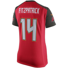 Load image into Gallery viewer, Ryan Fitzpatrick Tampa Bay Buccaneers Women's Player Game Jersey – Red 2018/2019