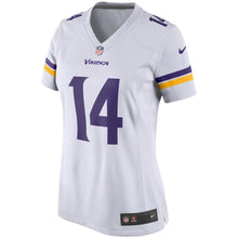 Load image into Gallery viewer, Stefon Diggs Minnesota Vikings Women's Game Jersey - White 2018/2019