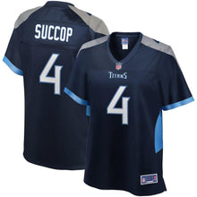 Load image into Gallery viewer, Ryan Succop Tennessee Titans Pro Line Women's Jersey – Navy 2018/2019