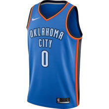 Load image into Gallery viewer, Russell Westbrook Oklahoma City Thunder Blue Swingman Jersey 2018 - 2019