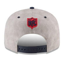 Load image into Gallery viewer, New Era New England Patriots Gray 2018 NFL Draft Spotlight Premium 9FIFTY Snapback Adjustable Hat