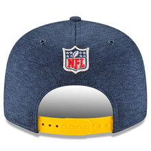 Load image into Gallery viewer, New Era Los Angeles Chargers Navy/Gold 2018 NFL Sideline Home Official 9FIFTY Snapback Adjustable Hat