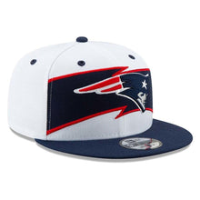 Load image into Gallery viewer, New Era New England Patriots White/Navy Thanksgiving 9FIFTY Snapback Adjustable Hat