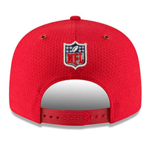 Load image into Gallery viewer, New Era Kansas City Chiefs Red 2018 NFL Sideline Color Rush Official 9FIFTY Snapback Adjustable Hat