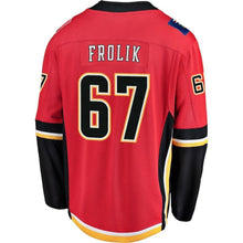 Load image into Gallery viewer, Michael Frolik Calgary Flames Player Swingman Jersey