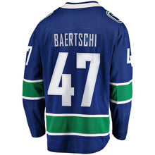 Load image into Gallery viewer, Sven Baertschi Vancouver Canucks Player Swingman Jersey