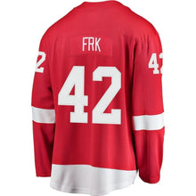 Load image into Gallery viewer, Martin Frk Detroit Red Wings Player Swingman Jersey