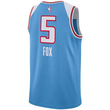 Load image into Gallery viewer, De'Aaron Fox Sacramento Kings Blue Swingman City Edition Jersey 2018 - 2019