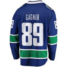 Load image into Gallery viewer, Sam Gagner Vancouver Canucks Player Swingman Jersey