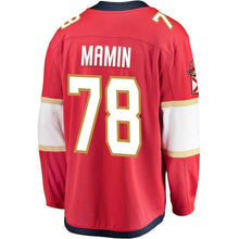 Load image into Gallery viewer, Maxim Mamin Florida Panthers Player Swingman Jersey