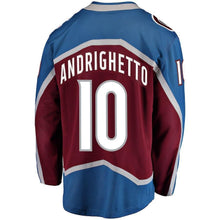 Load image into Gallery viewer, Sven Andrighetto Colorado Avalanche Player Swingman Jersey
